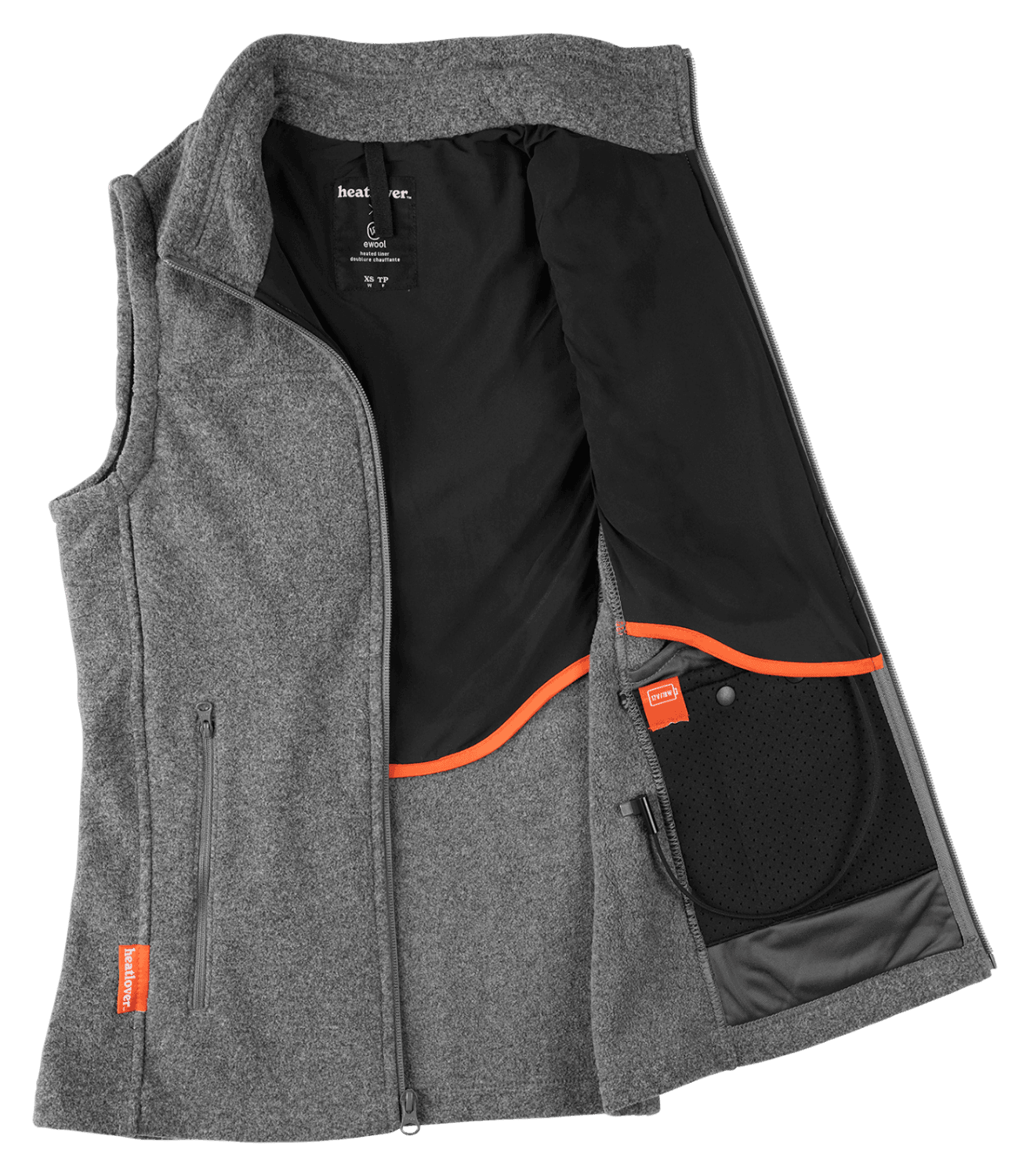その他 HEAT FLEECE VEST Venustas Heated Fleece Vest 7.4V For Men