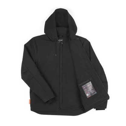 Veste chauffante en toile