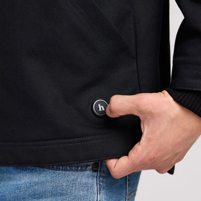 Veste chauffante en toile