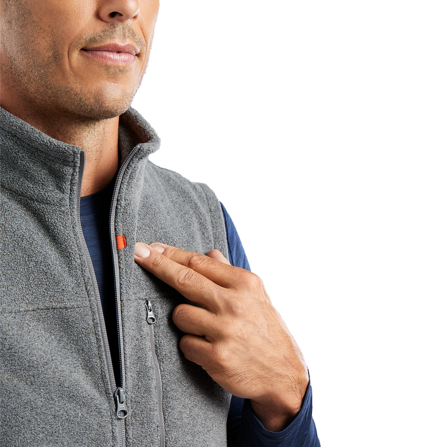 Men's Heated Fleece Vest