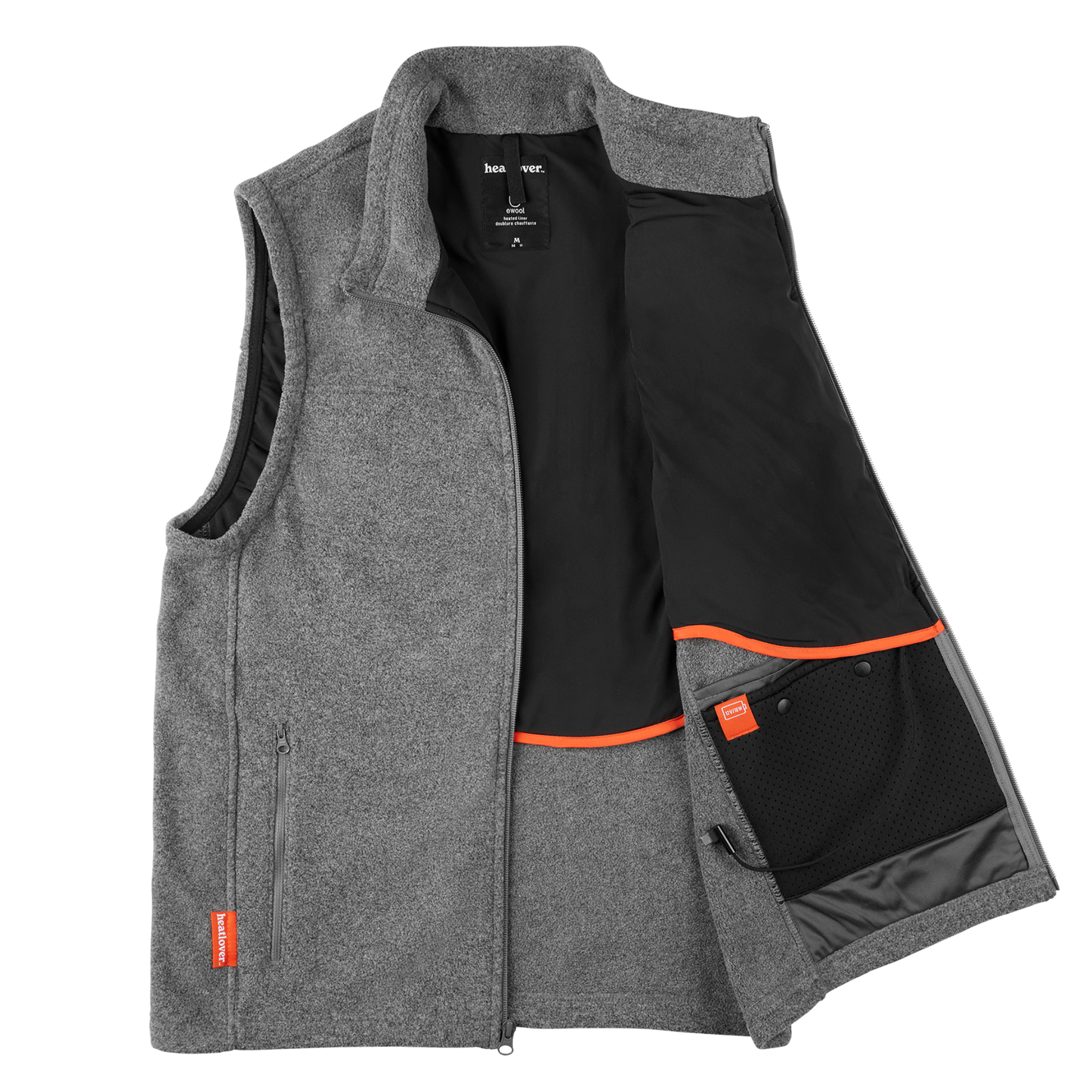 Men's Heated Fleece Vest