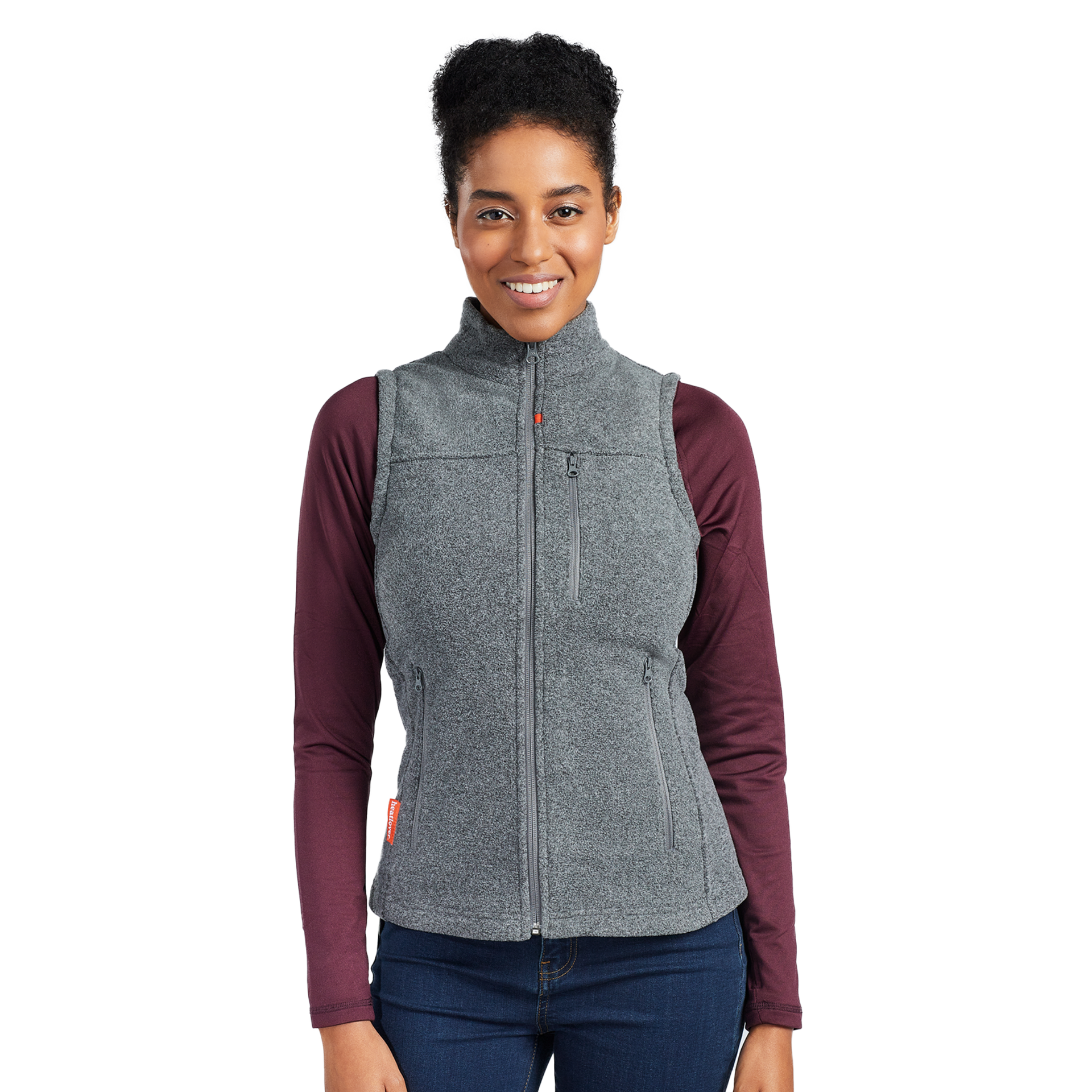 Women's Heated Fleece Vest | Heatlover™