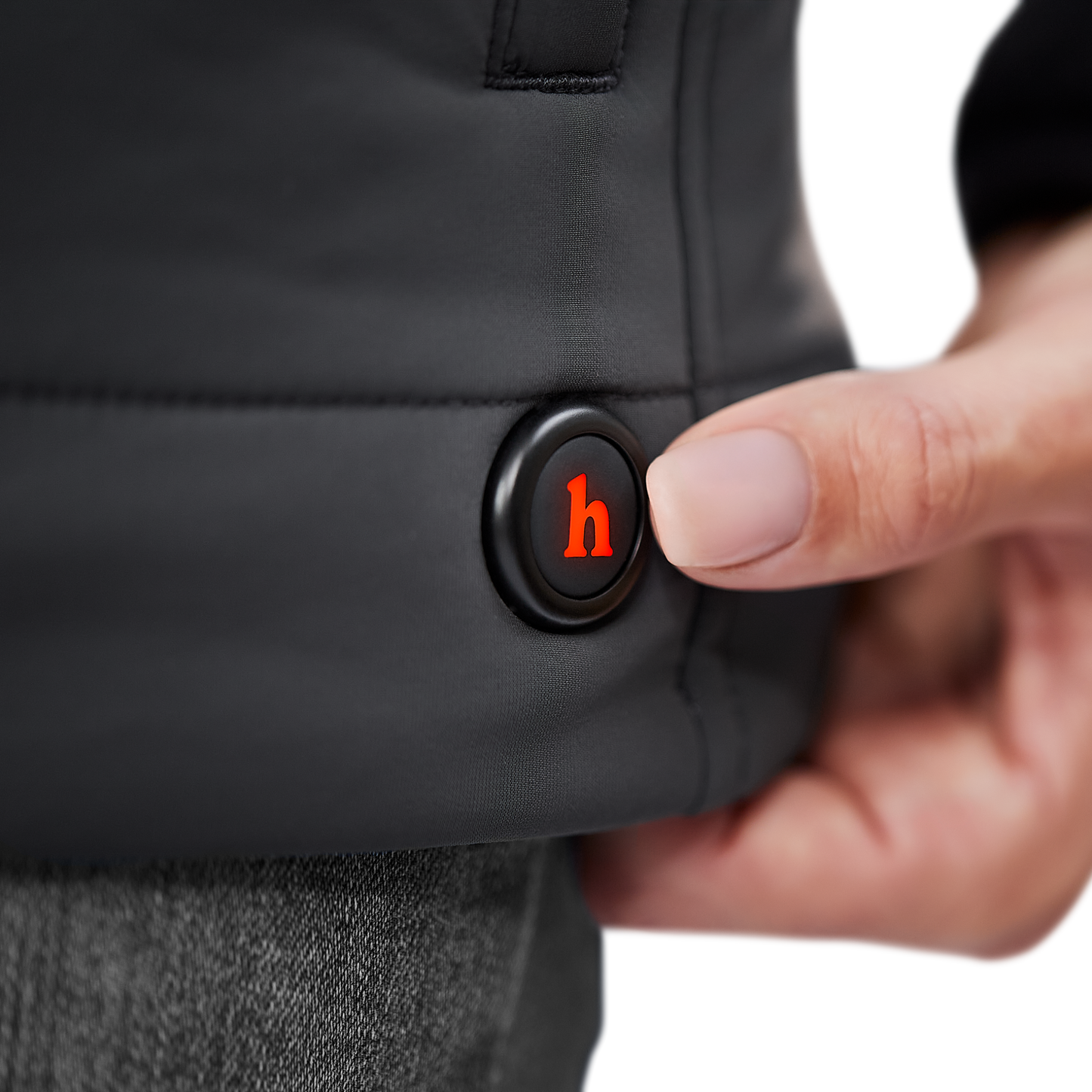 Unisex Heated Puffer Vest with Bluetooth