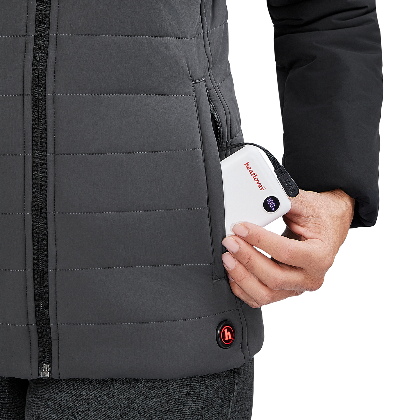 Women's Heated Puffer Jacket