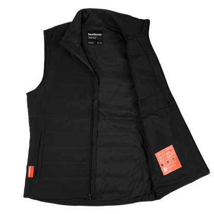 Unisex Heated Puffer Vest with Bluetooth